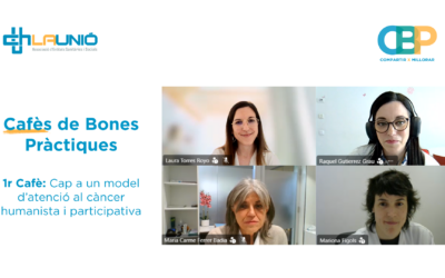 Humanització de l’atenció oncològica, la primera sessió dels Cafès de Bones Pràctiques de La Unió 
