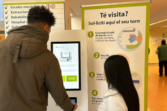 Nova senyalització digital integrada a les consultes externes